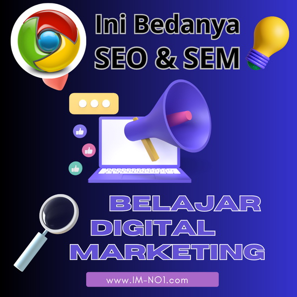 Perbedaan SEO dan SEM yang pertama dan paling penting adalah: SEO itu gratis tapi perlu proses panjang yang harus Anda kerjakan.